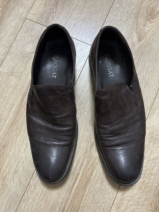 Чоловічі шкіряряні туфлі 46 розмір