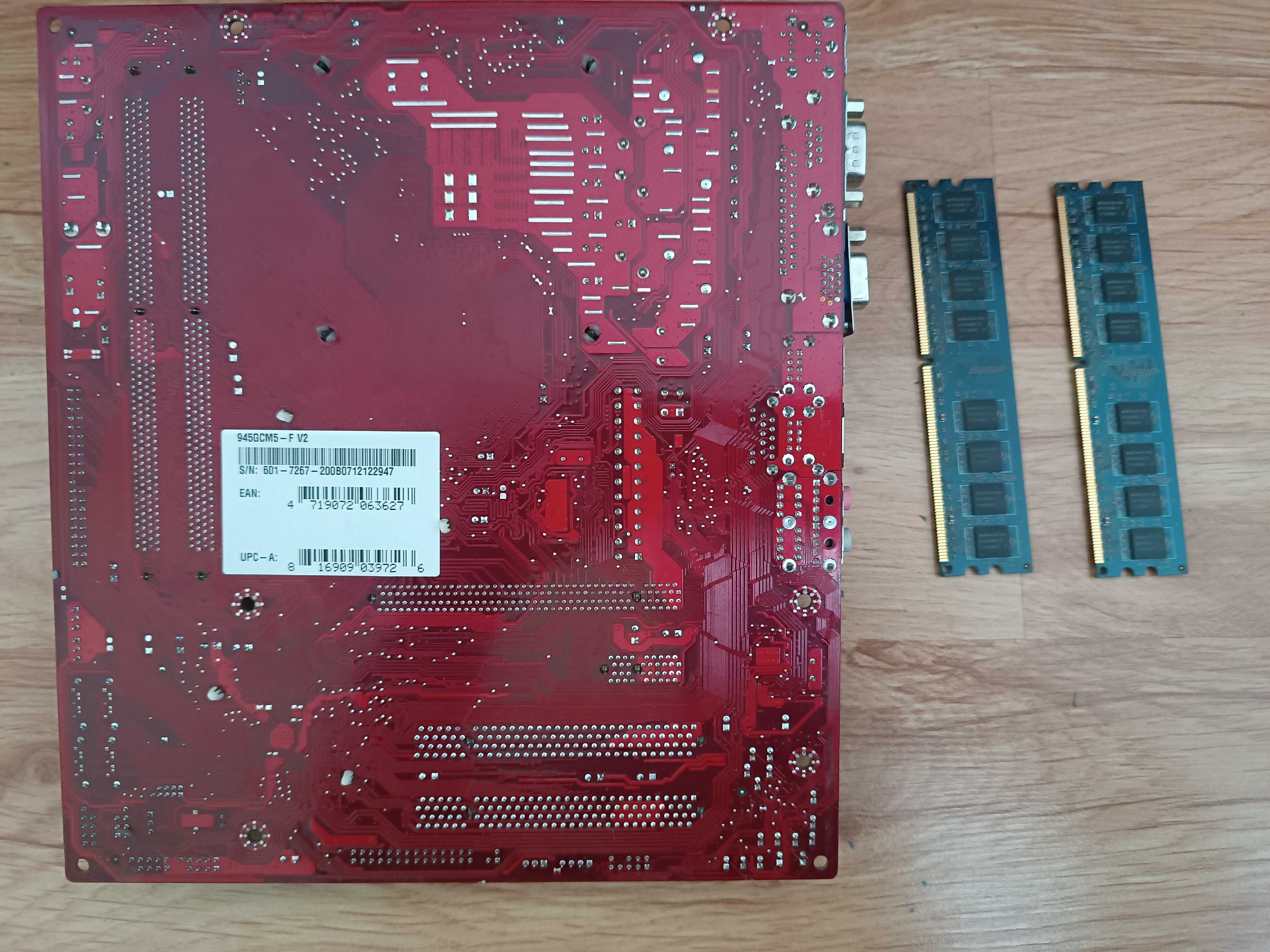 Komputer Płyta główna MSI MS-7267 Procesor Dual-Core E2167 Pamięć 2GB
