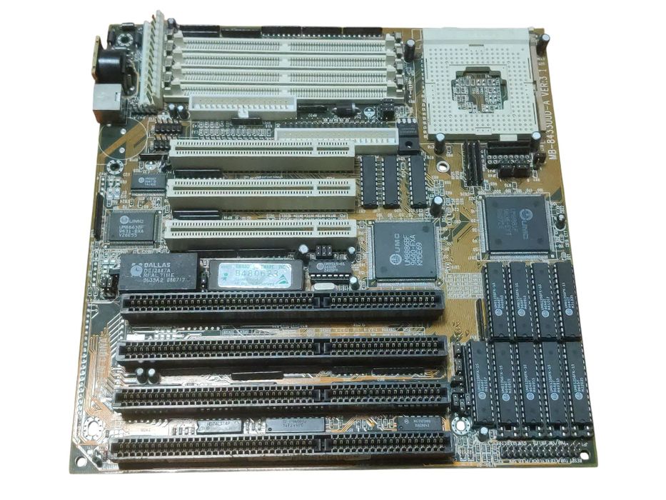 BIOSTAR MB-8433UUD-A VER: 3.1 | Socket 3 | 486 | RETRO Płyta główna