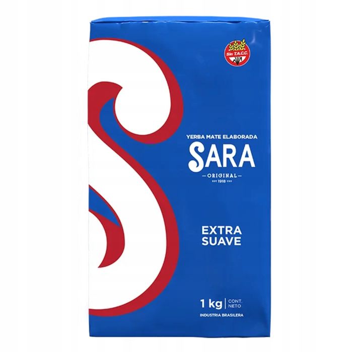 Yerba Mate Sara Extra Suave 1kg 1000g