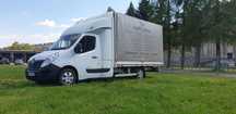 Renault Master  Bezwypadkowy Klima Vebasto łużko sypialna kabina Tempomat st. BDB
