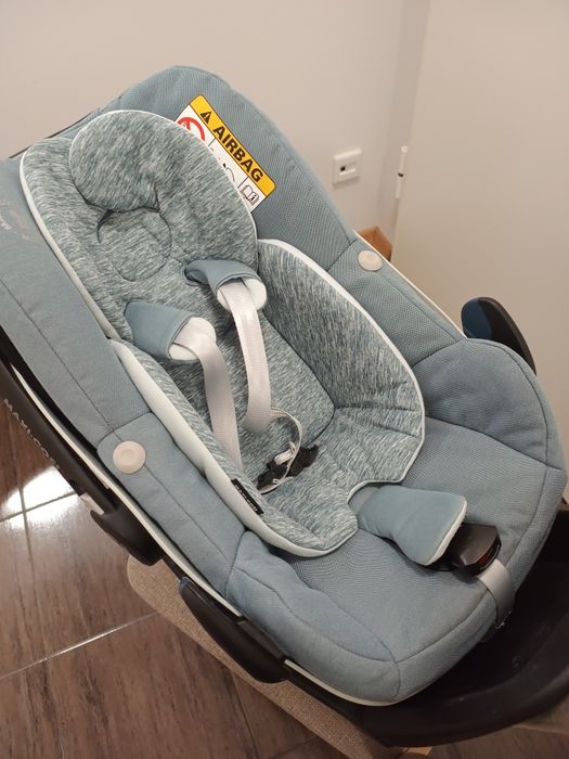 Fotelik Maxi Cosi Pebble Pro i-size +baza +adapter do wózka