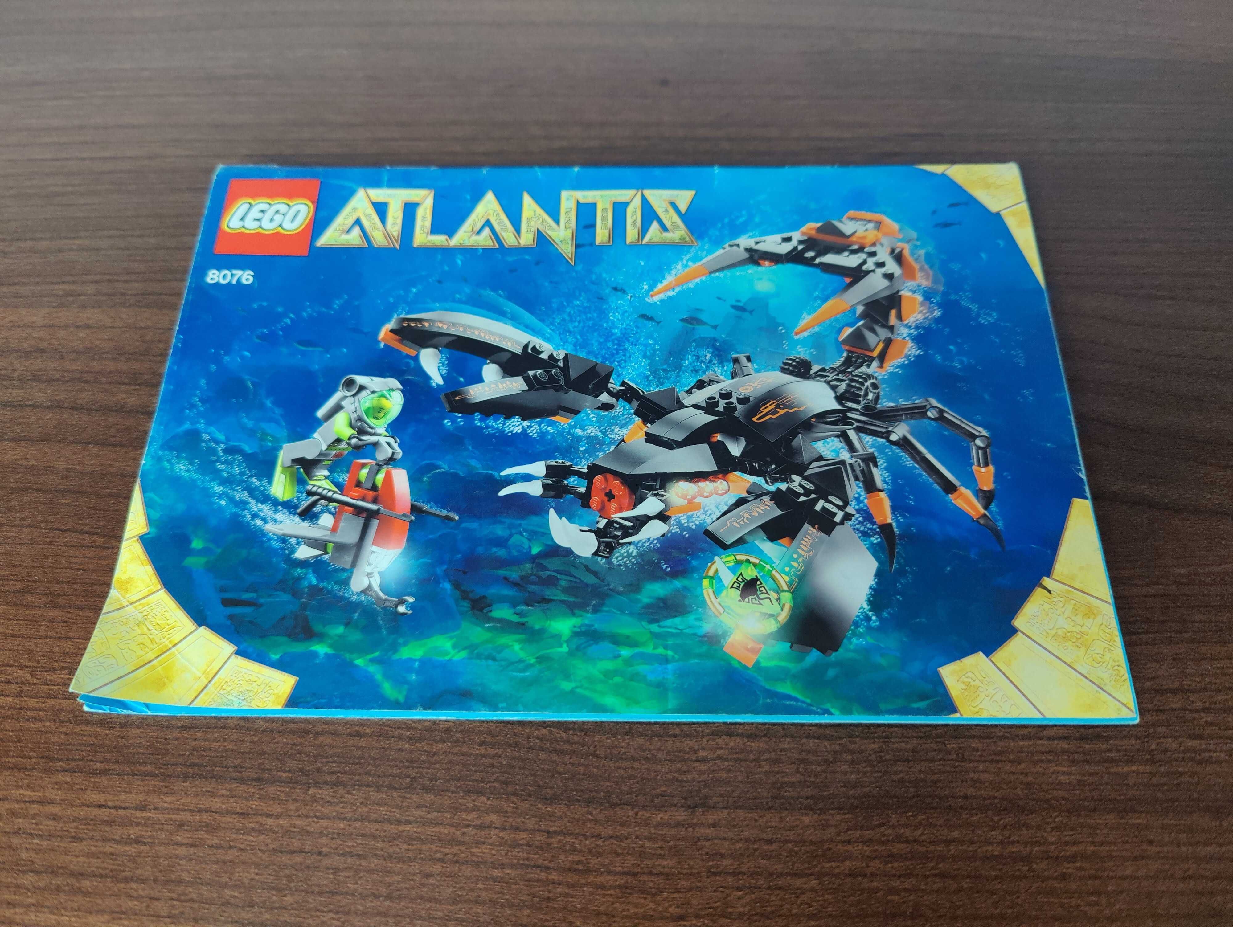 Lego Atlantis Skorpion Głębinowy napastnik 8076 kompletny