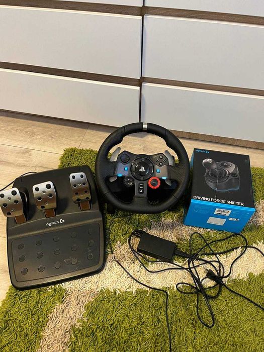 Logitech G29 + КПП logitecg (весь комплект)