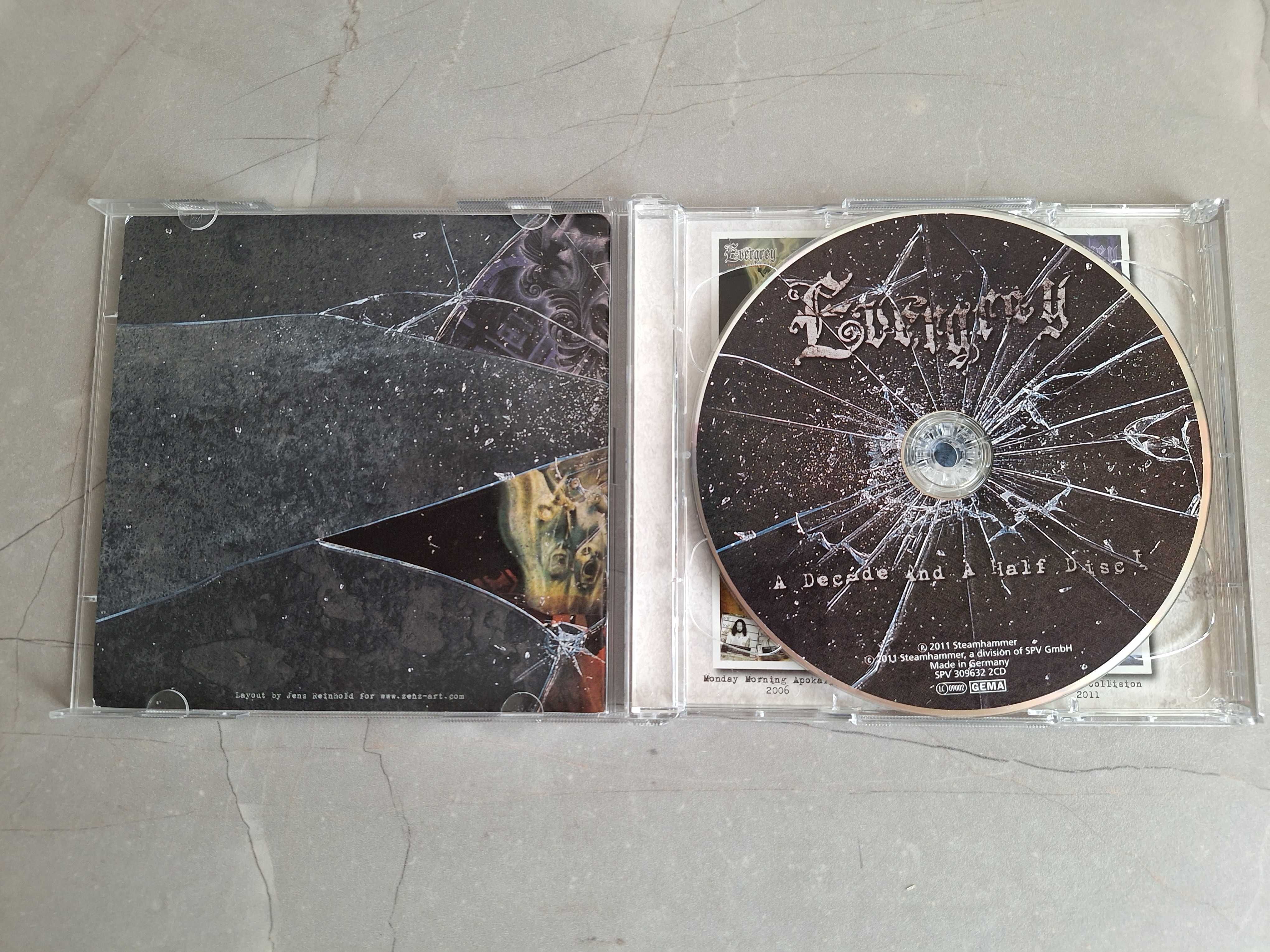 EVERGREY A Decade And A Half + HAMMERFALL Threshold Power Metal 2 x CD