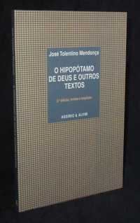 Livro O Hipopótamo de Deus e Outros Textos José Tolentino de Mendonça