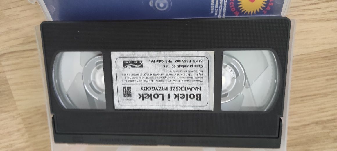 Bajkowe przeboje Bolek i Lolek, filmy, bajki, kaseta VHS