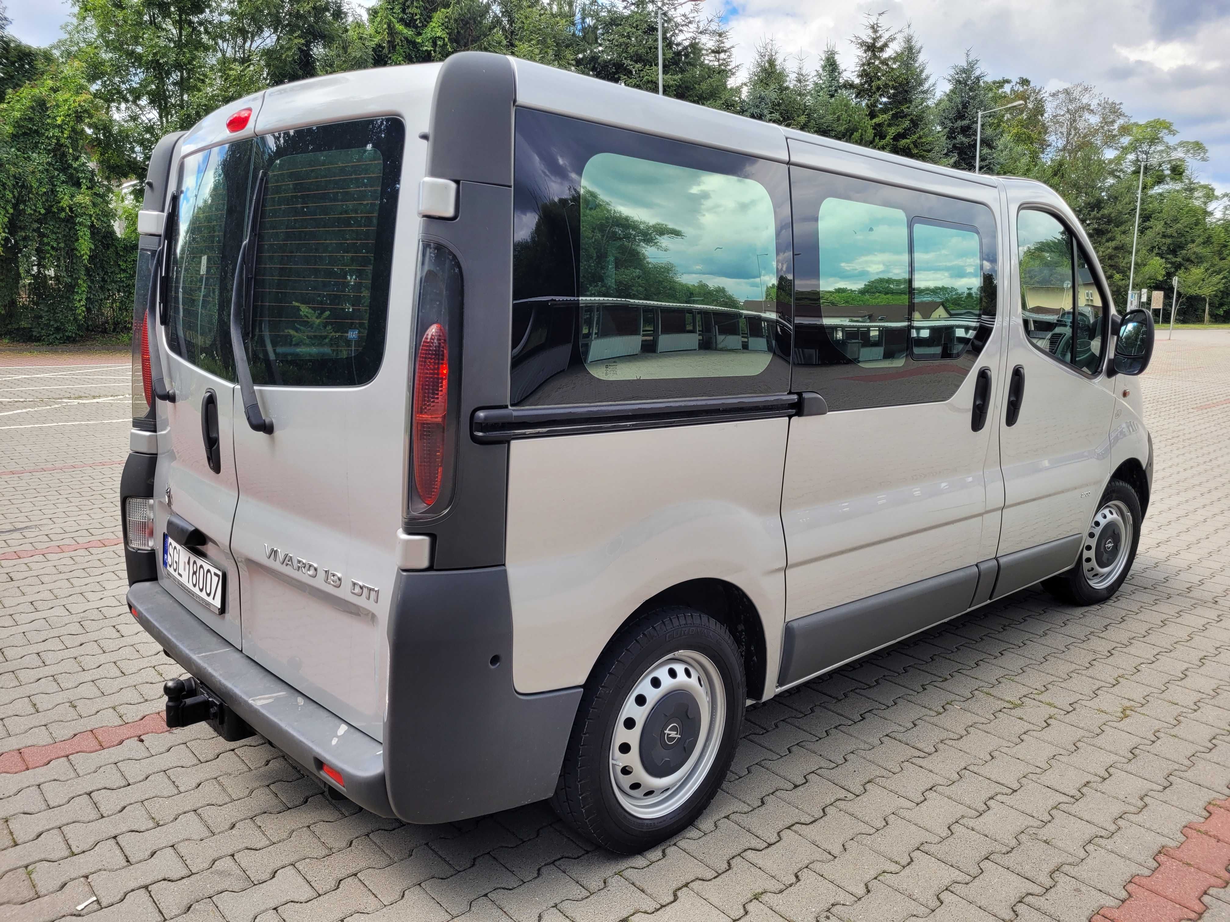 Wynajem busa 9 osobowego! Blaszak opel vivaro long