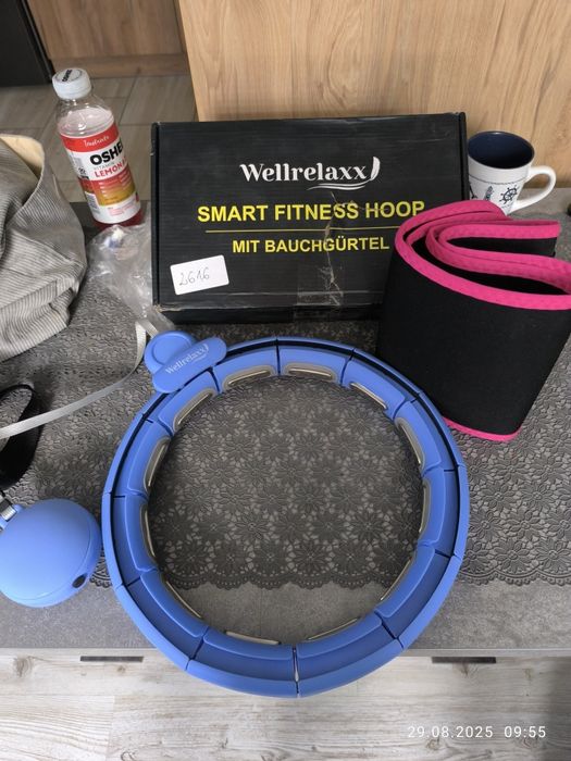 Hula hop z obciążeniem