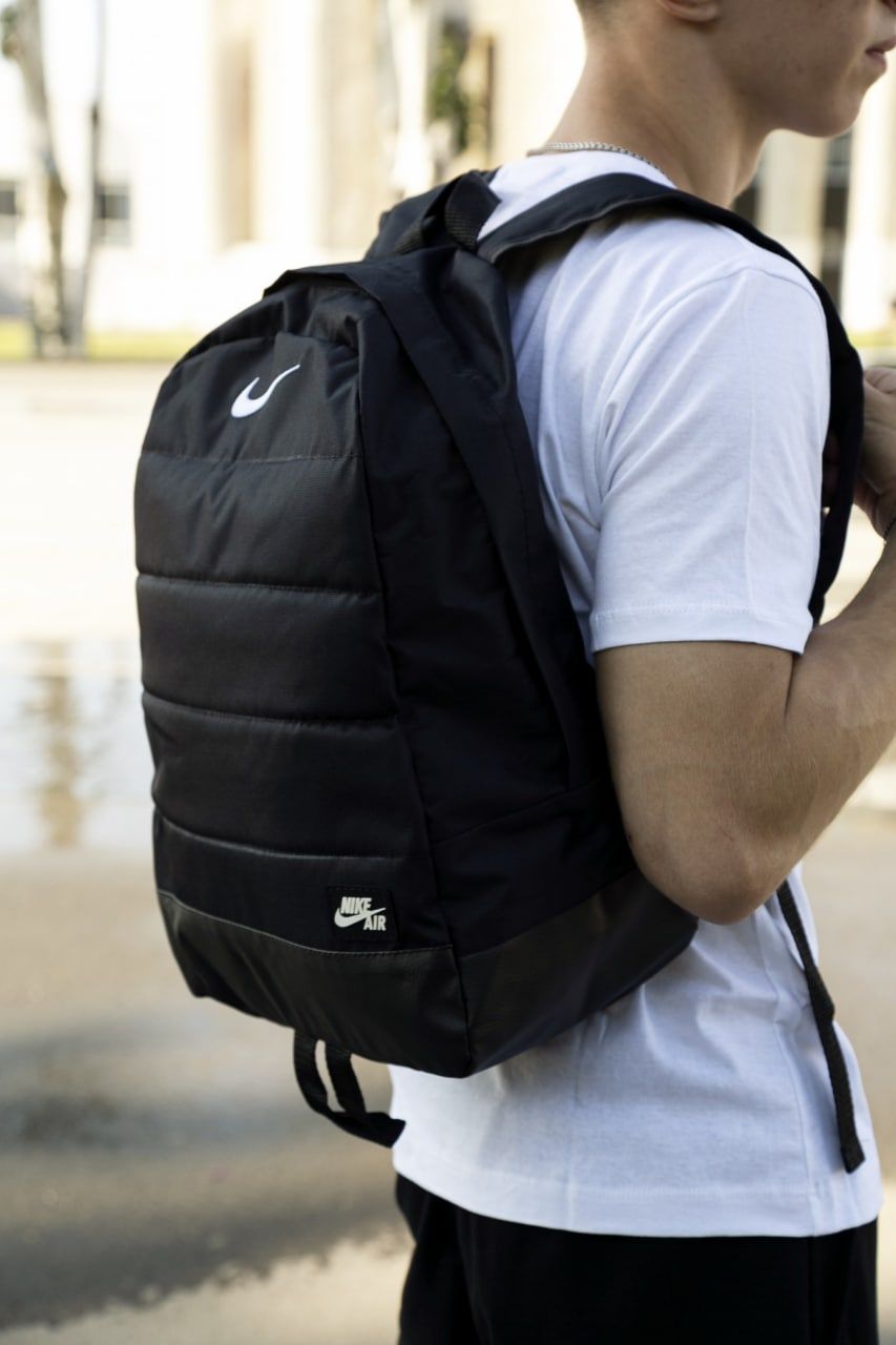 Популярный рюкзак Nike Air черный городской, портфель школьный найк