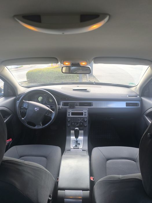 Volvo s80 2.4 D5 185km czarne 2007 automat