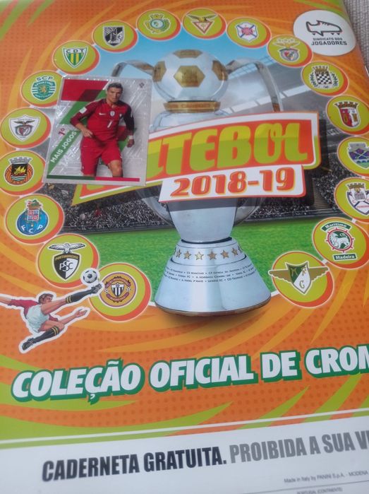 Caderneta da panini 18-19 completa