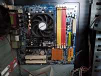 Płyta główna Gigabyte ga-m61pm-s2 + athlon 64 + chłodzenie