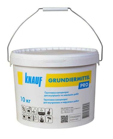 Грунтовка-концентрат Knauf Grundiermittel (Грундирмиттель) 10кг