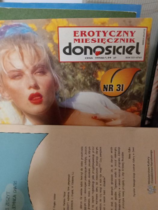 Donosiciel , Erotyczny miesięcznik nr 31.