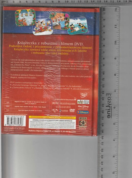 Cudowna gwiazdka z Myszką Miki i Donaldem DVD