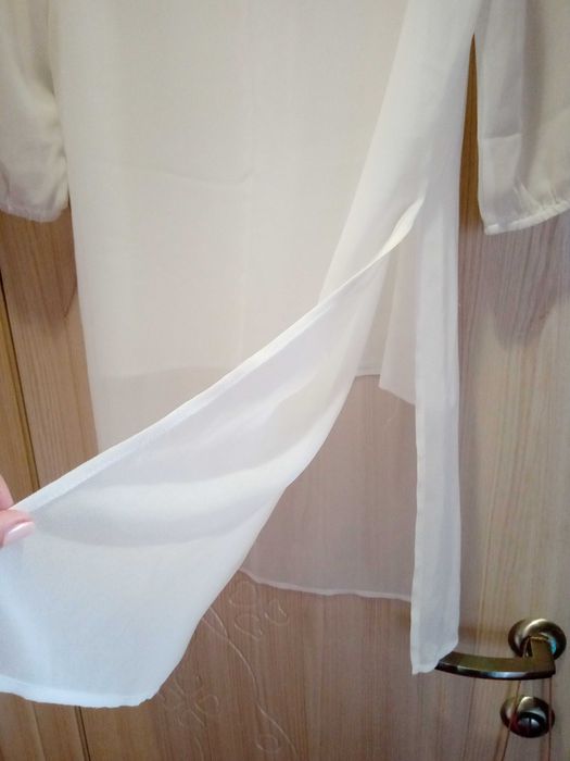 Туника белая на подкладке Zero р.34/XS/42