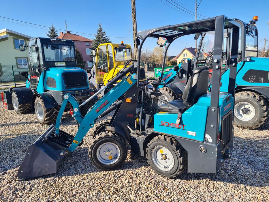 SCHMiDT 1915 ładowarka przegubowa łamana udźwig 500kg silnik Kubota