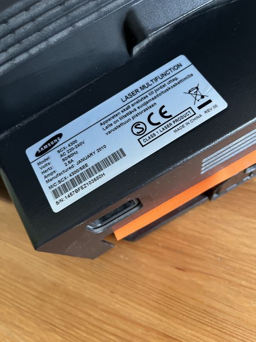 Drukarka wielofunkcyjna laserowa (mono) Samsung SCX-4300