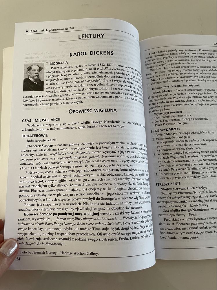 Ściąga Szkola podstawowa kl. 5-8 język polski
