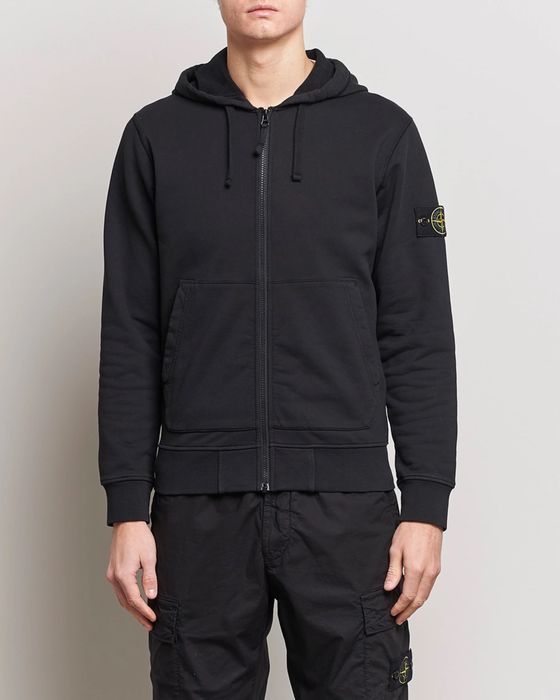 Zip hoodie Stone Island | Колір чорний | розмір S