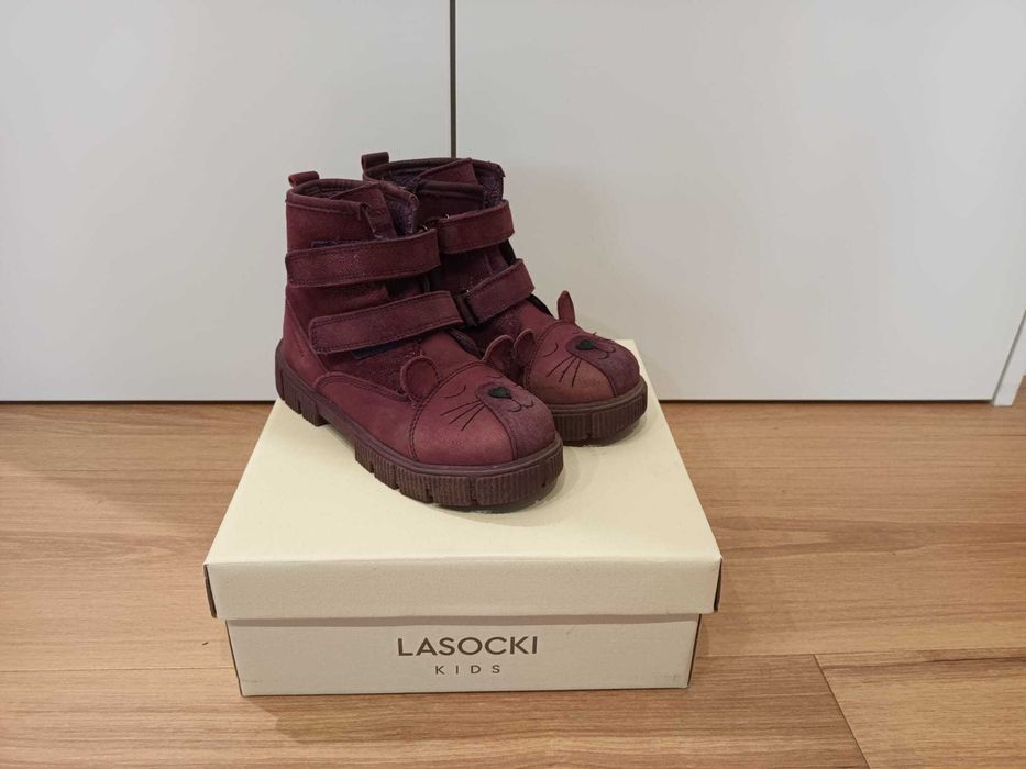 Zimowe buty dziewczęce Lasocki (rozmiar 29)
