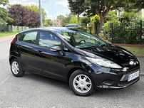 Ford Fiesta klimatyzacja zarejestrowana ubezpieczona czarny metalic
