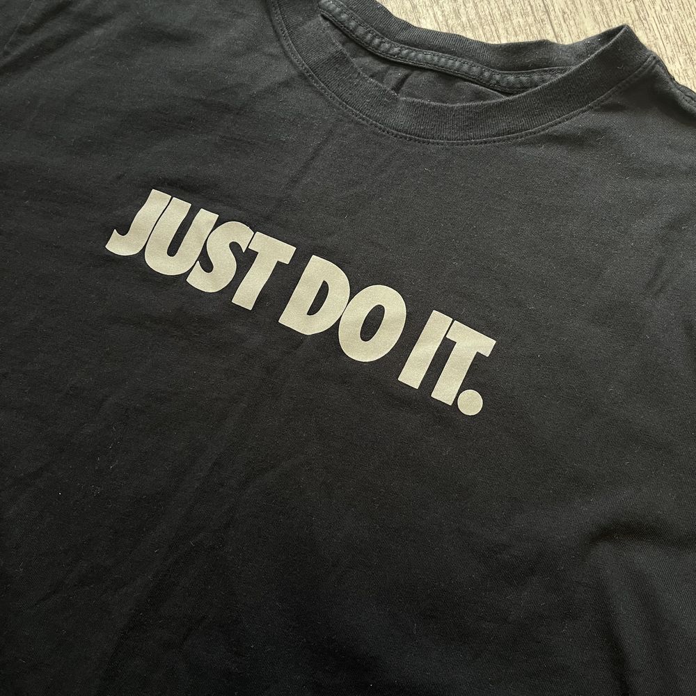 Лонгслив фубтолка с рукавом Nike Just do it big logo