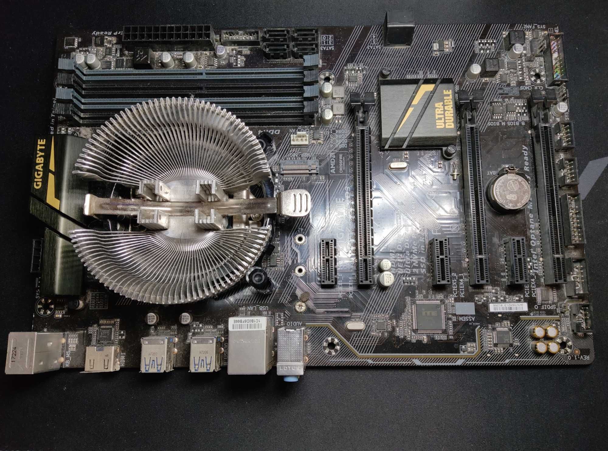 Комплект. Плата Gigabyte GA-Z270P-D3 + процессор Core i5-6500 + кулер
