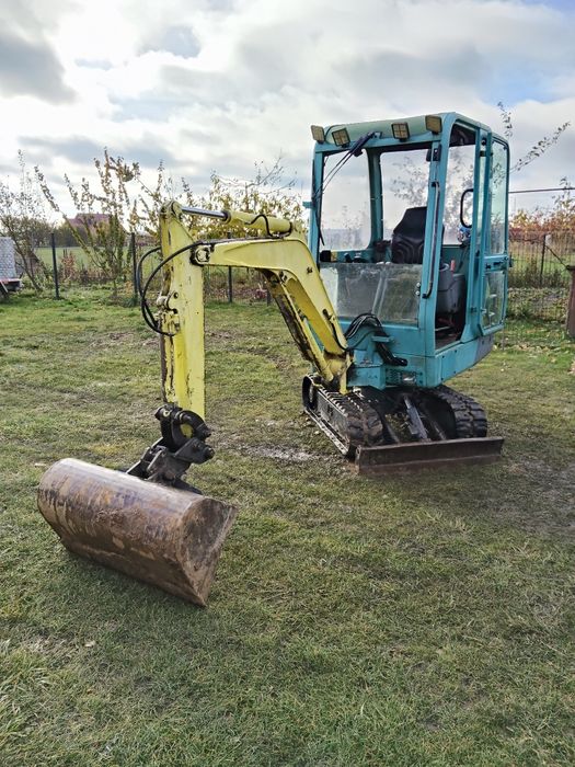 Minikoparka Yanmar b15 gotowa do pracy od zaraz