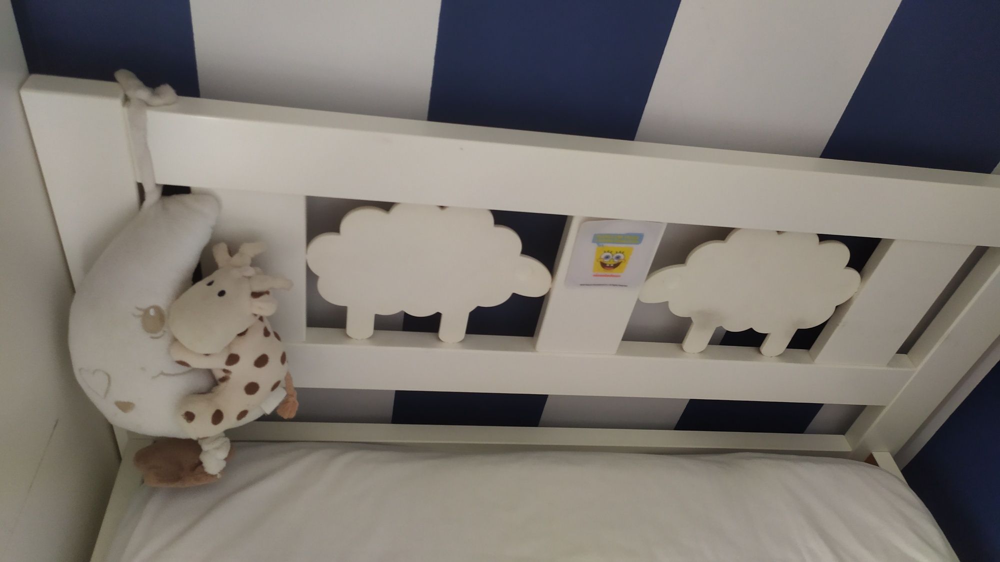 Łóżko dziecięce białe Ikea