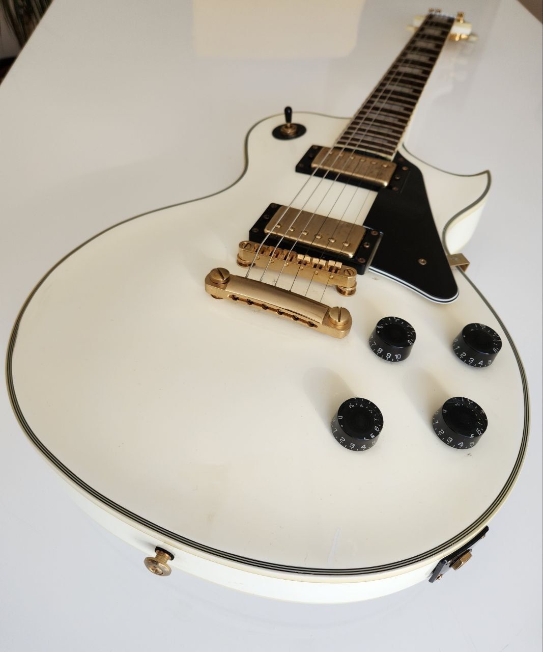 Guitarra Acepro White