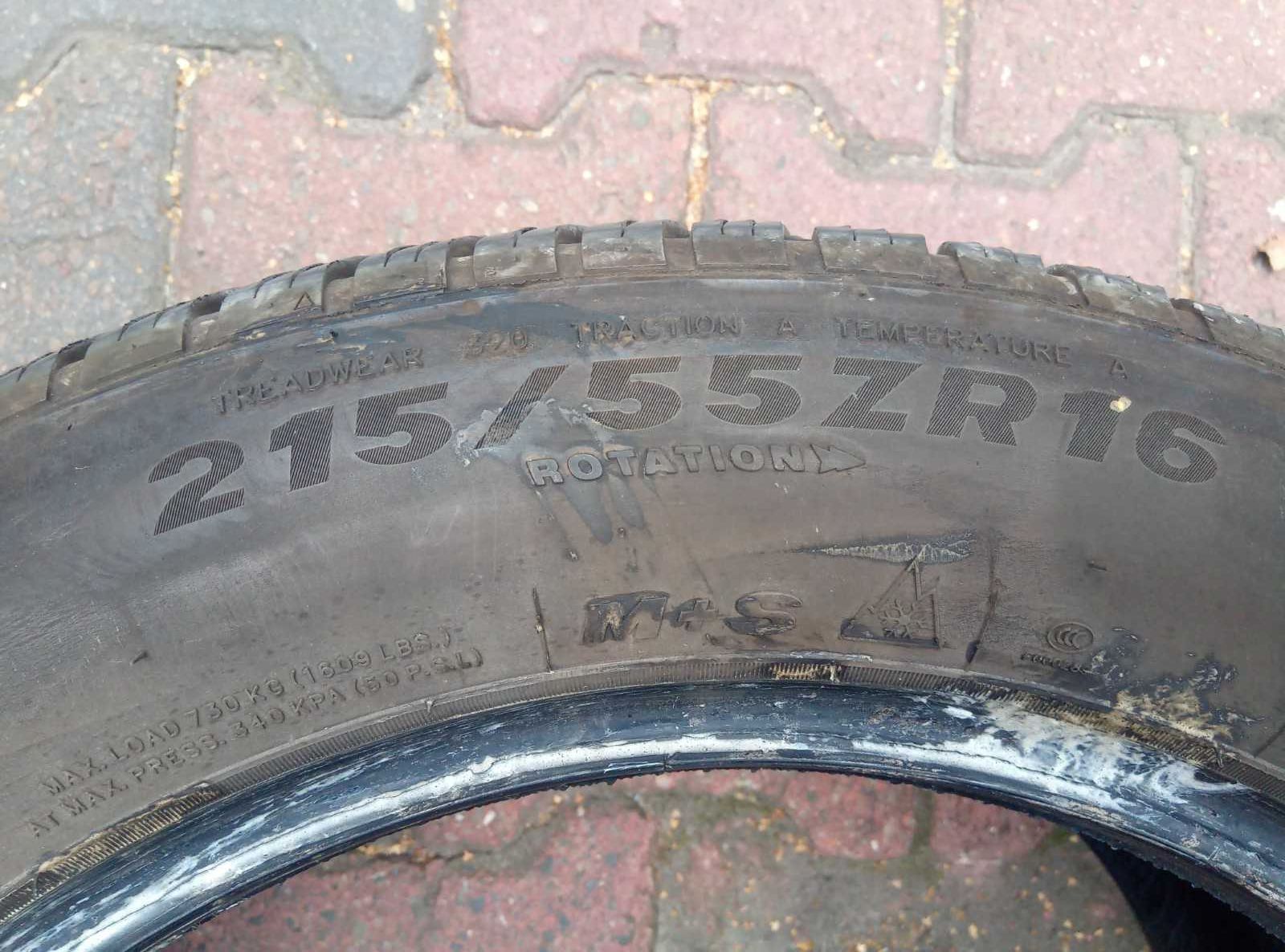 Używana opona wielosezonowa 215/55R16 Imperial All Season Master