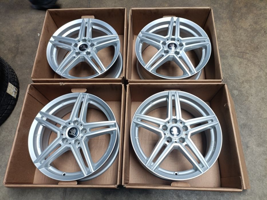 Alufelgi Felgi Skoda 17 cali 5x112 Superb Octavia Karoq Enyaq, Seat