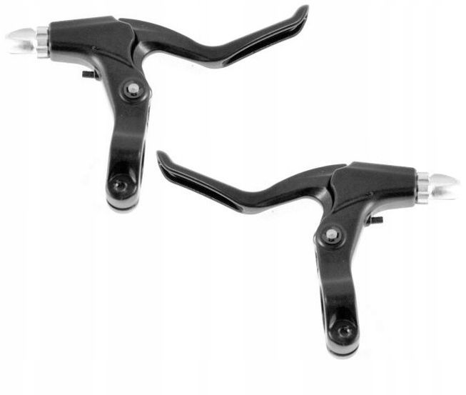 Dźwignie hamulcowe V-brake aluminiowe czarne klamki hamulca lekkie