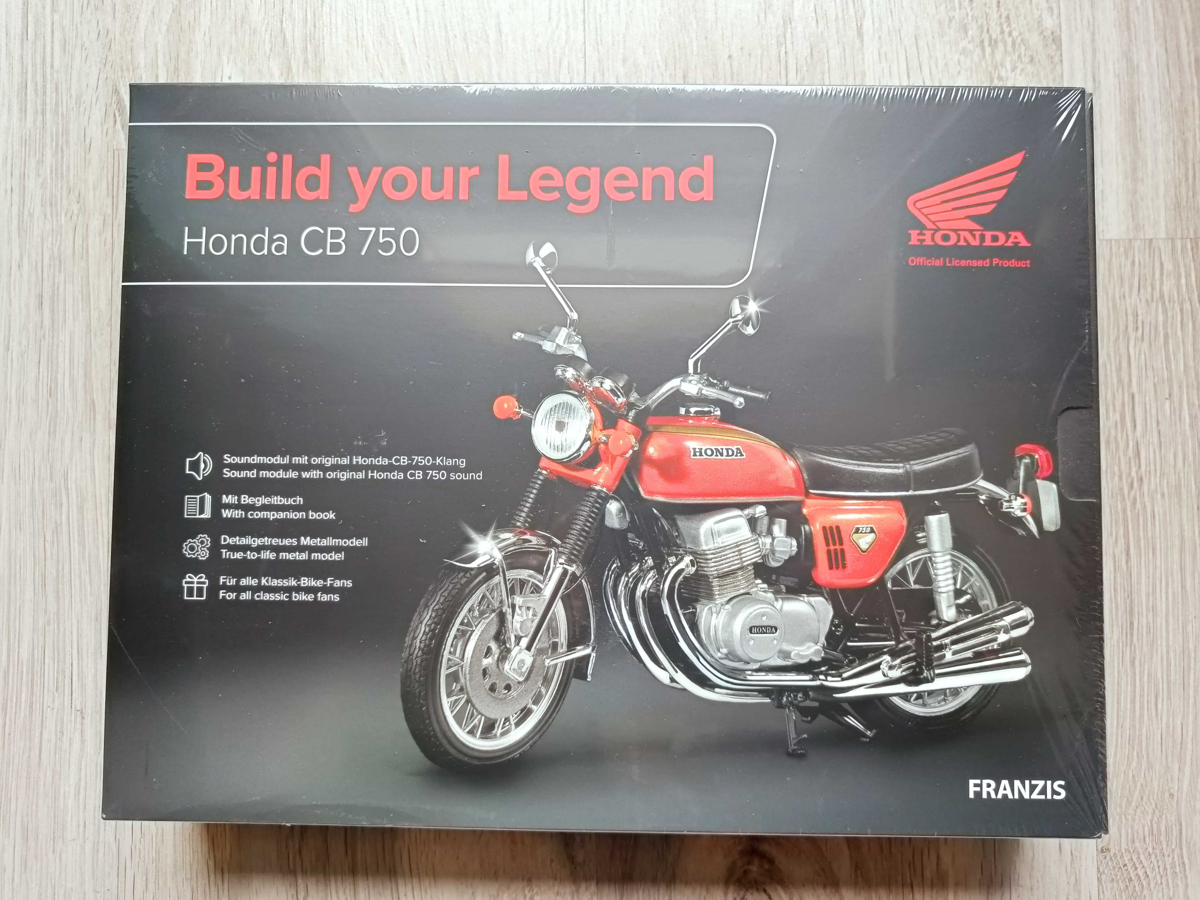 MODEL FRANZIS HONDA CB 750 1:24 Zestaw Modelarski 1970