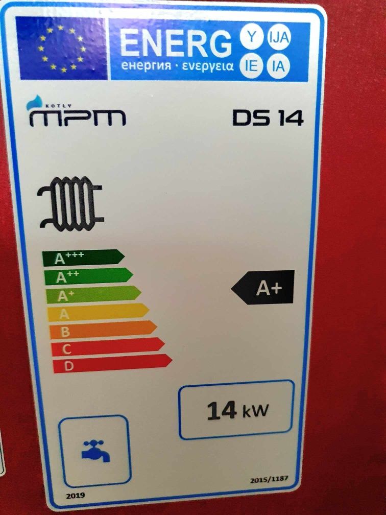 Piec, kocioł grzewczy, model: MPM DS 14 KW