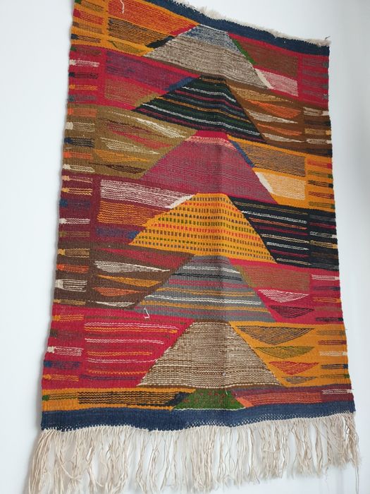 Kolorowy dywan z Maroka marokański kilim orientalny berberyjski orient