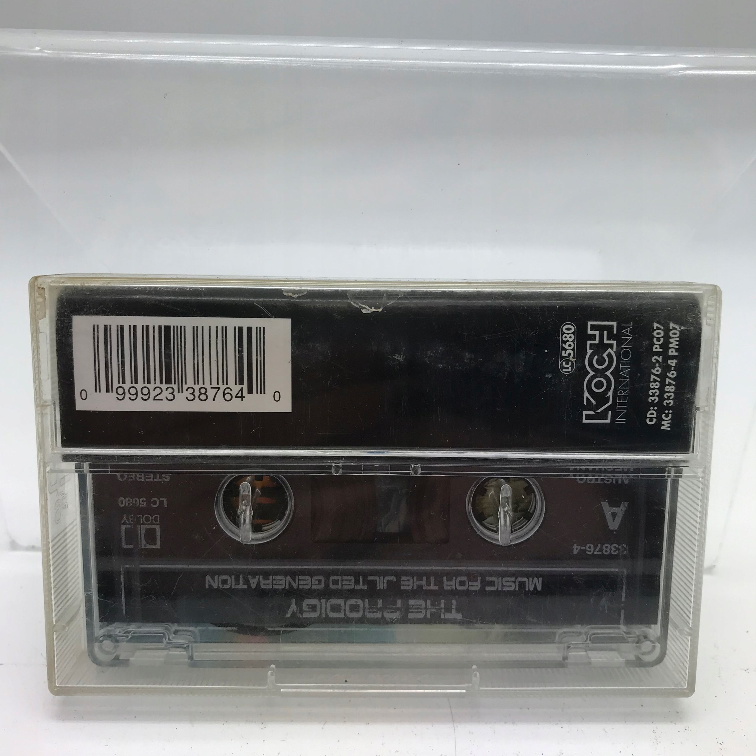 kaseta - prodigy - music for the jilted generation