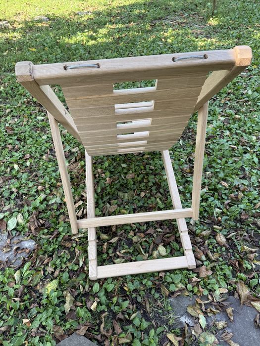 Елітне дубове крісло-лежак