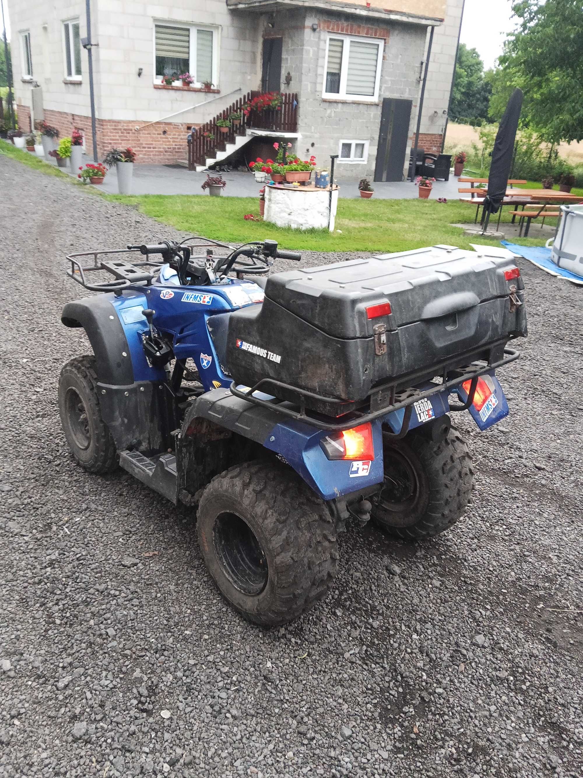 Quad.  250 Puma 2008r