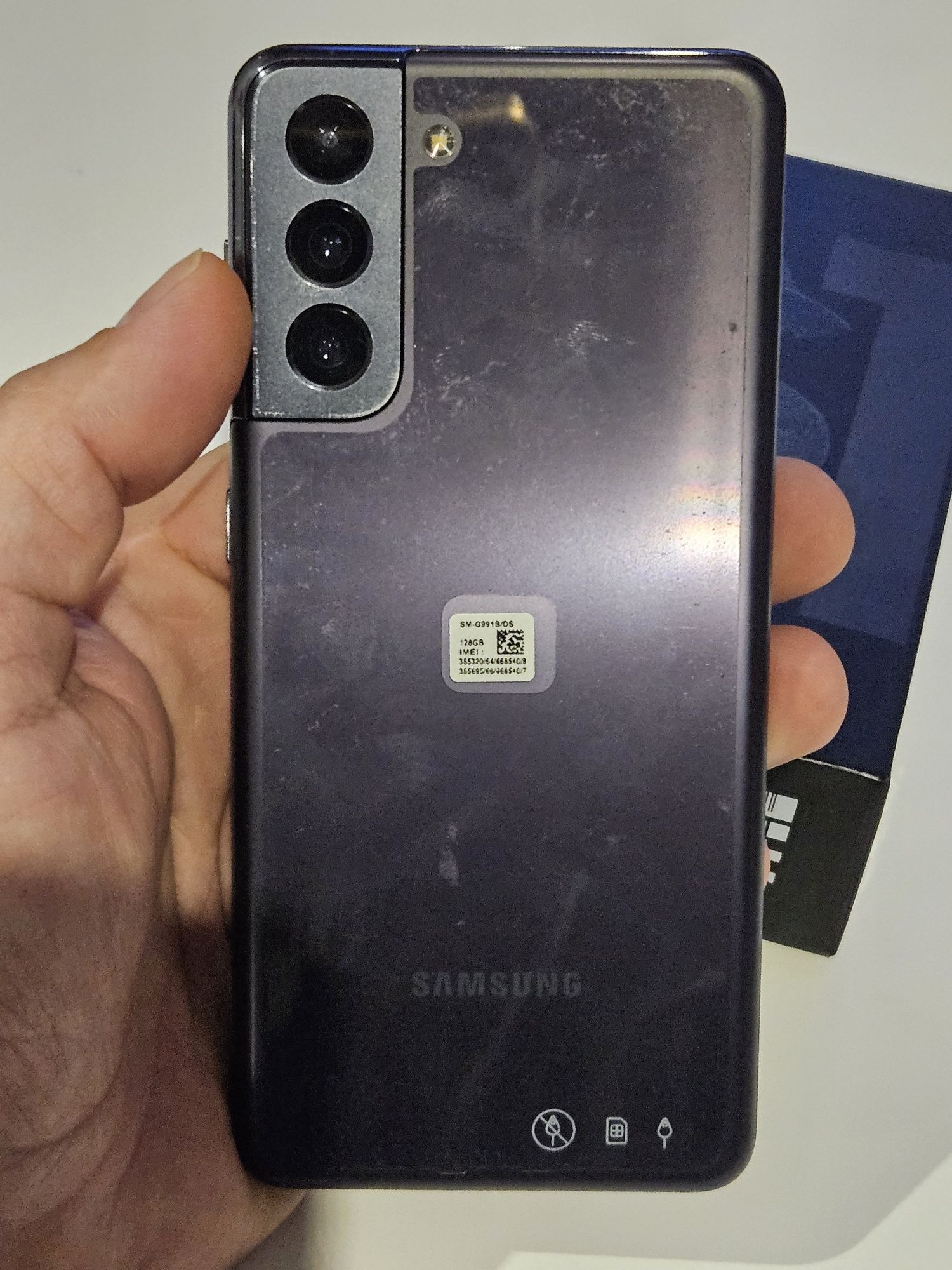 Samsung galaxy S21 8gb/128GB - uszkodzony