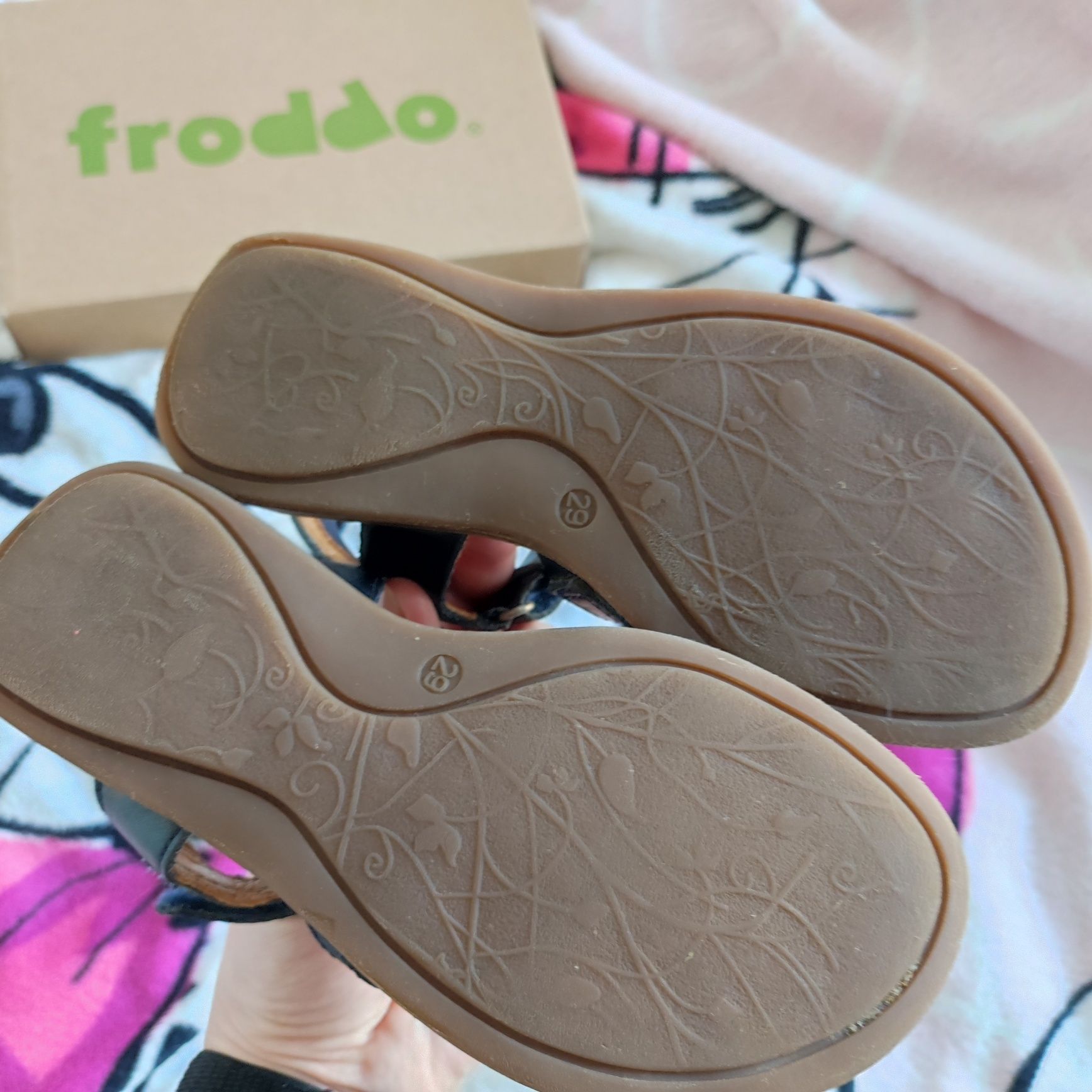 Sandały froddo granatowe 29