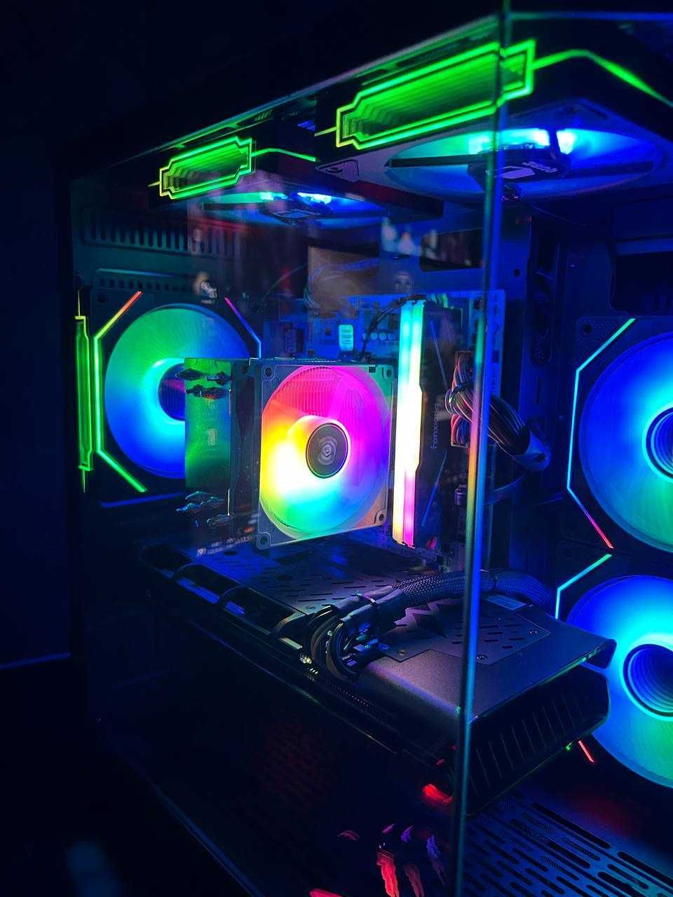 Игровой Компьютер/ ПК Ryzen 5 5500/ DDR4 32Gb/ M2+HDD /GTX 1080Ti 11GB
