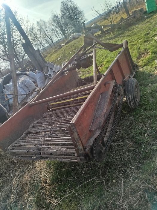 Двухрядна картоплекопалка