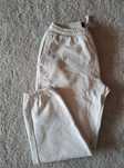 Calças Fato de Treino Pull&Bear Brancas Tamanho M Gym Pants