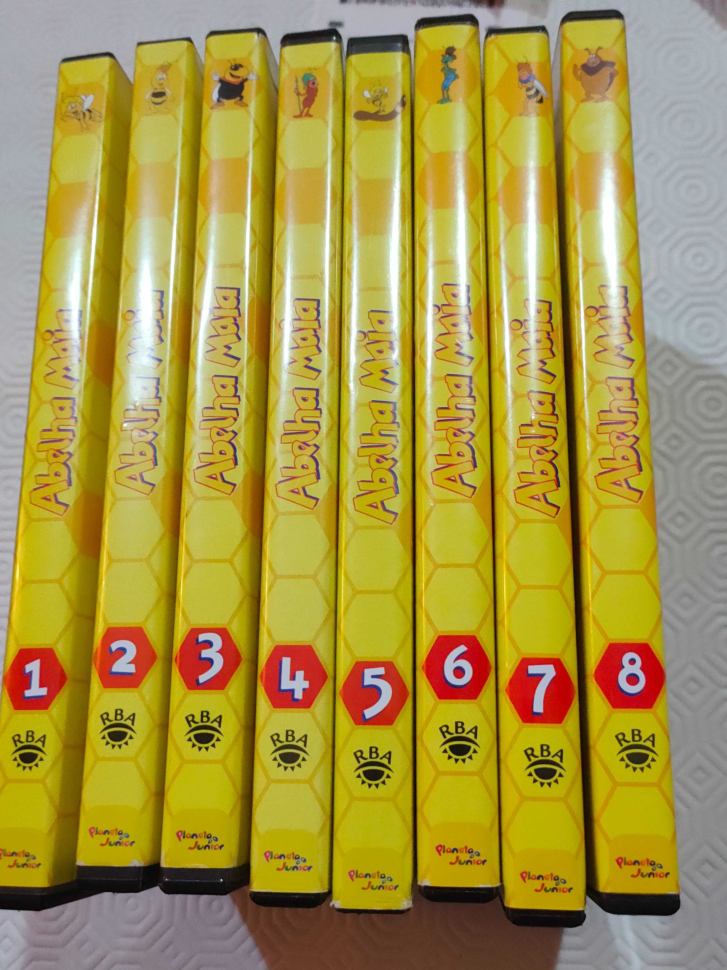 8 DVD's Abelha Maia