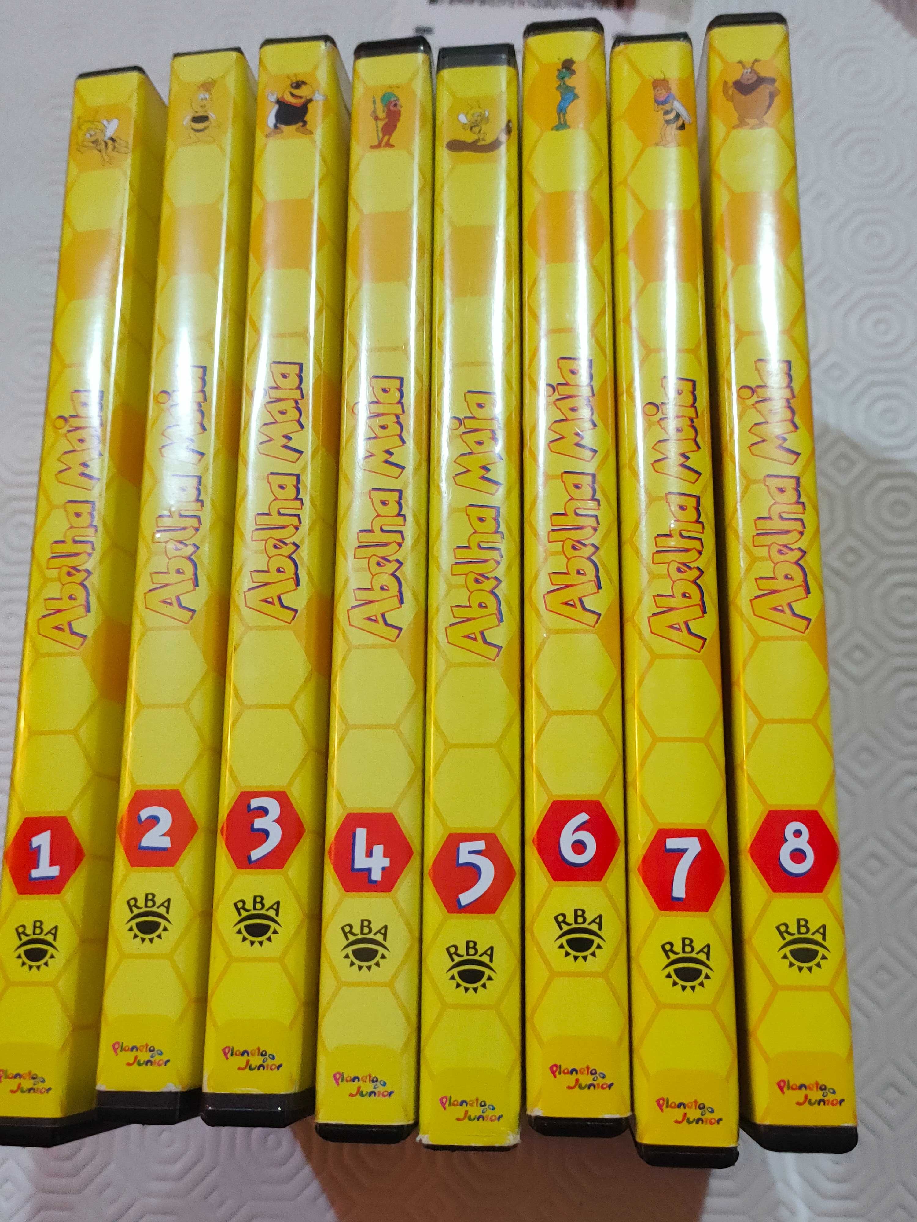 8 DVD's Abelha Maia