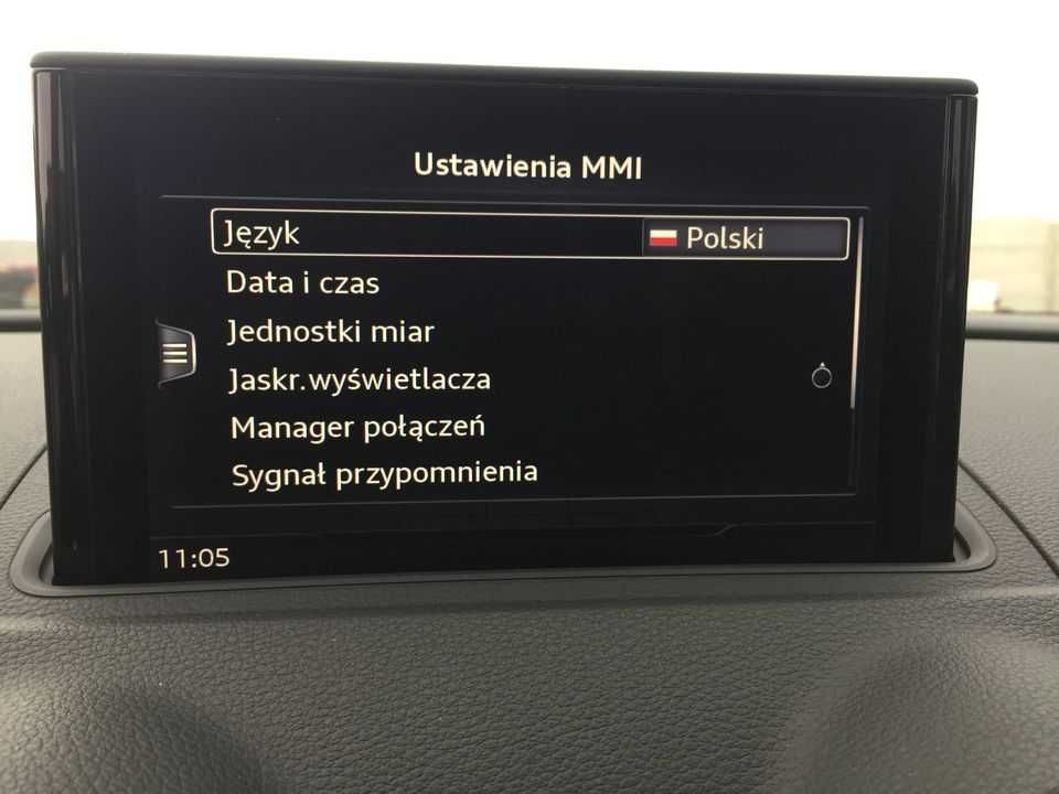 Polskie Menu USA/EU AUDI A3 S4 A4 B8 S5 A5 S6 A6 Q8 Q3 Q5 Q7 Q8 2024