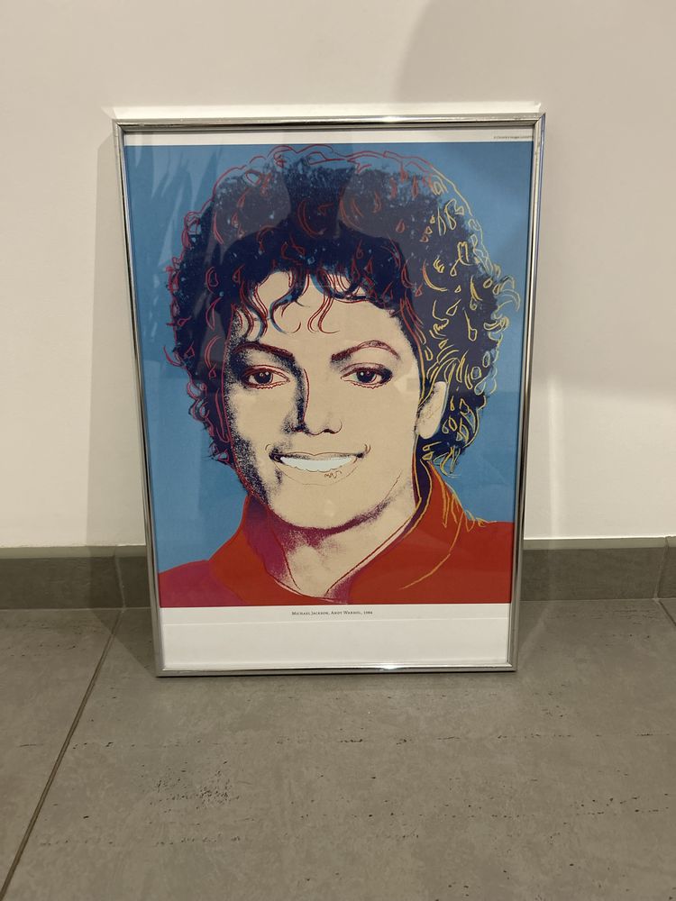 Репродукція Andy Warhol, 50х35 см, Michael Jackson, 1984